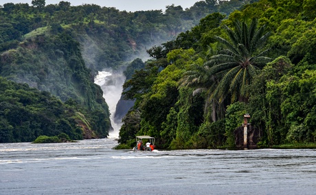 Nile River Falls Cruise at Murchison Falls National Park, Uganda