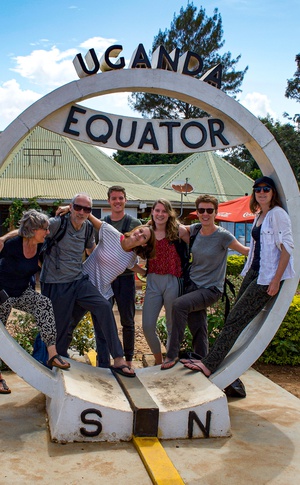 The equator crossings, Uganda